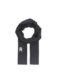 TOMMY HILFIGER - Tommy Hilfiger Szal Th Femmine Scarf AW0AW14927 Granatowy. Kolor: niebieski. Materiał: materiał