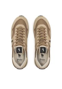 Polo Ralph Lauren Sneakersy 809940764001 Beżowy. Kolor: beżowy. Materiał: materiał #5