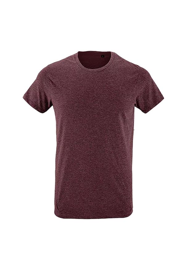SOL'S - Koszulka Regent Slim Unisex Dla Dorosłych. Kolor: czerwony, wielokolorowy. Sport: turystyka piesza