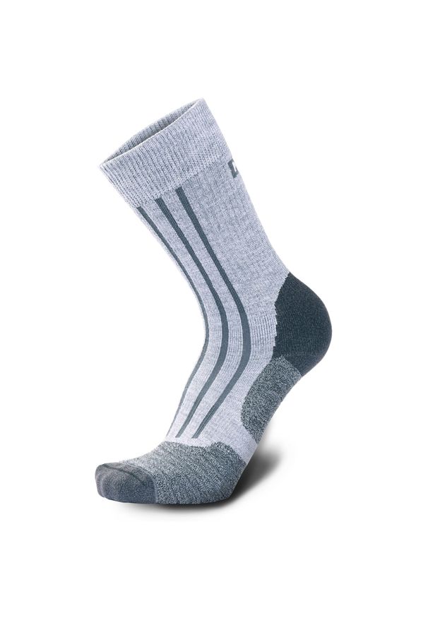 MEINDL - Skarpety trekkingowe męskie Meindl MT6 Lady z wełną Merino. Kolor: szary. Materiał: wełna. Sport: turystyka piesza