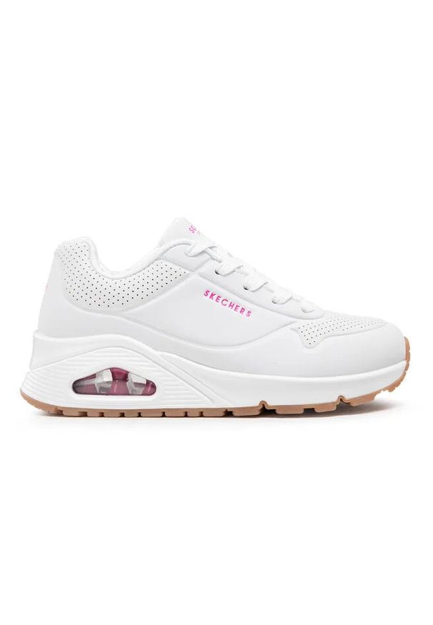 skechers - Buty na co dzień damskie SKECHERS UNO STAND ON AIR eko skóra. Okazja: na co dzień. Kolor: wielokolorowy. Materiał: skóra. Model: Skechers Sport. Sport: turystyka piesza