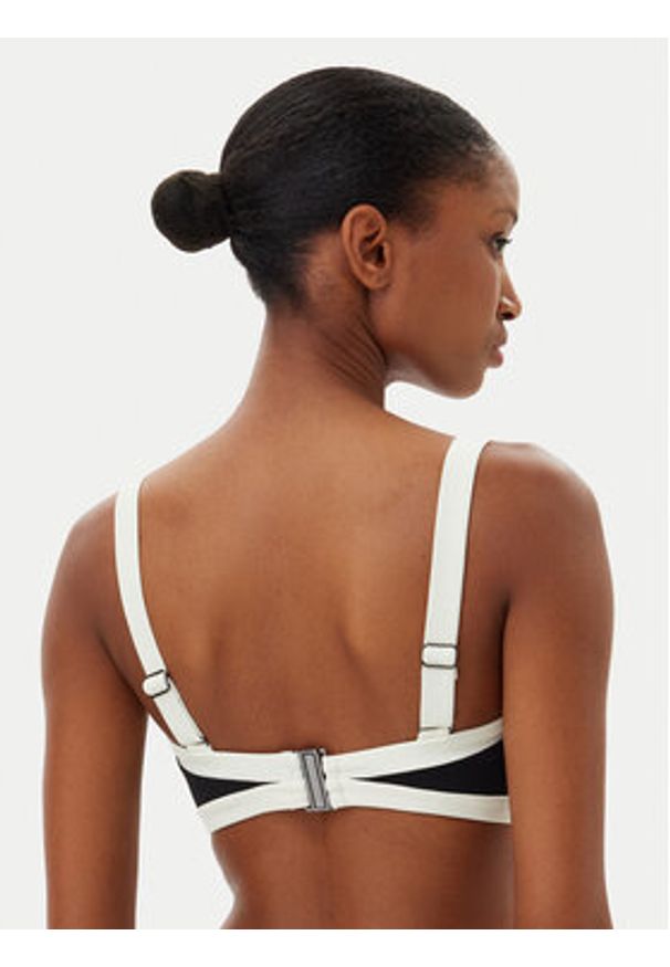 Karl Lagerfeld - KARL LAGERFELD Góra od bikini A2W46018 Czarny. Kolor: czarny. Materiał: syntetyk