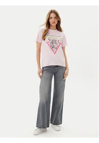 only - ONLY T-Shirt Lucy 15307412 Różowy Regular Fit. Kolor: różowy. Materiał: bawełna #4