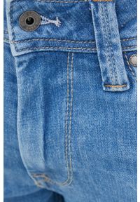 Pepe Jeans szorty jeansowe CASH SHORT męskie. Okazja: na co dzień. Kolor: niebieski. Materiał: denim. Styl: casual