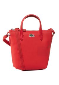 Lacoste - Torebka LACOSTE - Xs Shopping Cross Bag NF2609PO High Risk Red 883. Kolor: czerwony. Materiał: skórzane #1