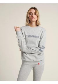 Bluza piłkarska dla dorosłych Hummel hml LEGACY. Kolor: szary. Sport: piłka nożna