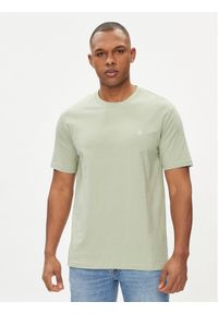 Marc O'Polo T-Shirt 421 2012 51054 Zielony Regular Fit. Typ kołnierza: polo. Kolor: zielony. Materiał: bawełna