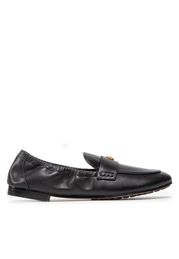 Tory Burch Lordsy Ballet Loafer 87269 Czarny. Kolor: czarny. Materiał: nubuk, skóra