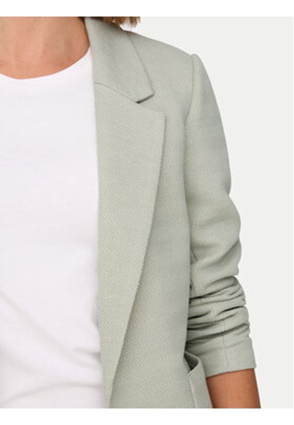 only - ONLY Marynarka Baker 15218396 Zielony Regular Fit. Kolor: zielony. Materiał: bawełna