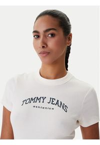 Tommy Jeans T-Shirt DW0DW22302 Biały. Kolor: biały. Materiał: bawełna #4