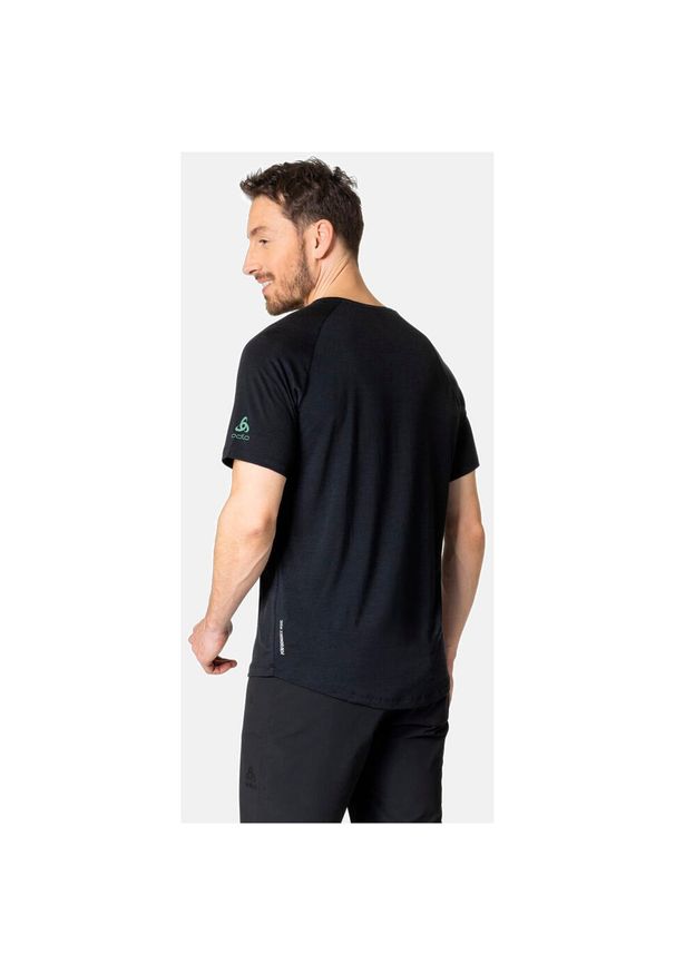 Koszulka męska Odlo T-shirt ASCENT PW 130 TRAI. Kolor: czarny