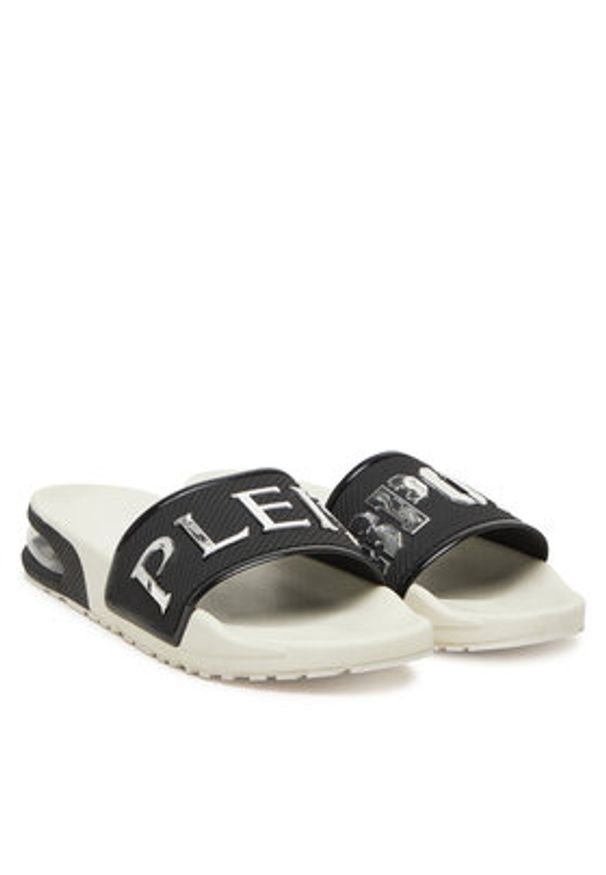 Plein Sport Klapki Aero Slide PACS USG0028 SXV022N Czarny. Kolor: czarny. Materiał: syntetyk. Styl: sportowy