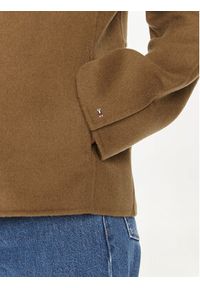 TOMMY HILFIGER - Tommy Hilfiger Kurtka przejściowa WW0WW42625 Brązowy Regular Fit. Kolor: brązowy. Materiał: syntetyk #3