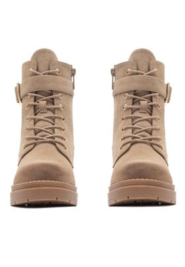 Jenny Fairy Trzewiki INES WS6181-03 Beżowy. Kolor: beżowy. Materiał: syntetyk