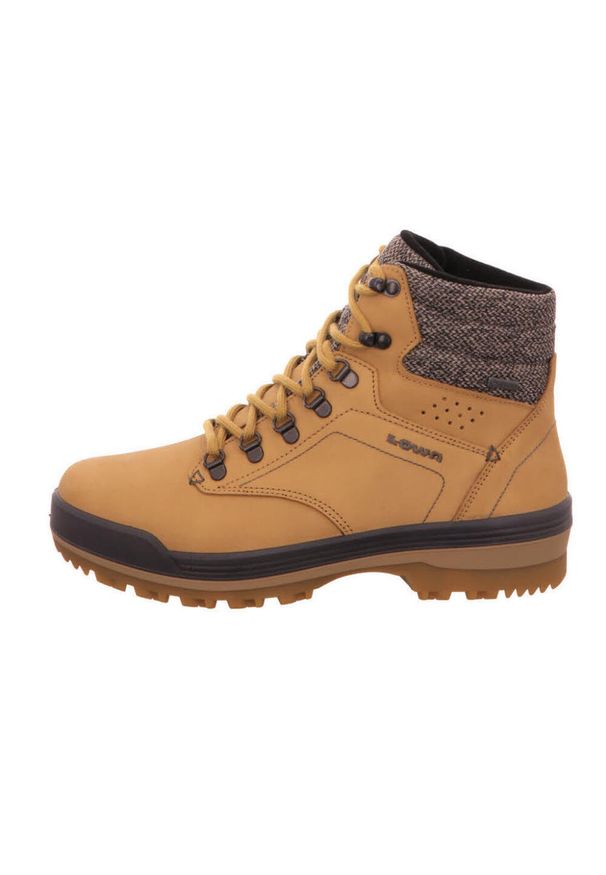 Buty trekkingowe męskie Lowa Nera Gtx. Wysokość cholewki: za kostkę. Zapięcie: sznurówki. Kolor: brązowy. Materiał: zamsz, tkanina. Szerokość cholewki: normalna
