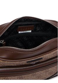 Guess Saszetka Milano HMMIL LP6222 Brązowy. Kolor: brązowy. Materiał: skóra #5