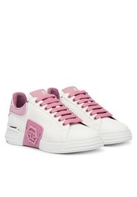 Philipp Plein - PHILIPP PLEIN Sneakersy SAFS USC0904 PLE005N Biały. Kolor: biały. Materiał: skóra #5