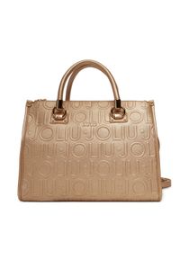 Liu Jo Torebka Ecs M Satchel AF5008 E0538 Złoty. Kolor: złoty. Materiał: skórzane