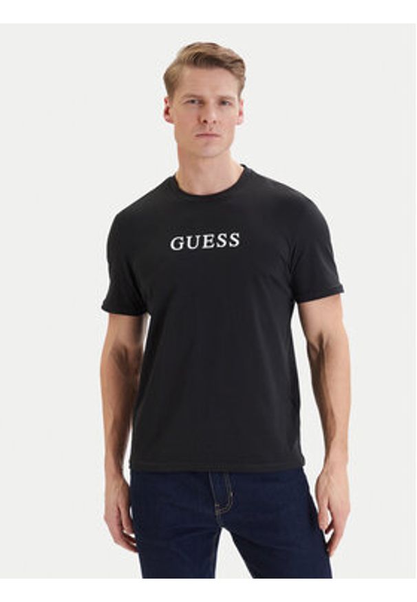 Guess Komplet t-shirtów U6GG04 KCAM1 Czarny Regular Fit. Kolor: czarny. Materiał: bawełna