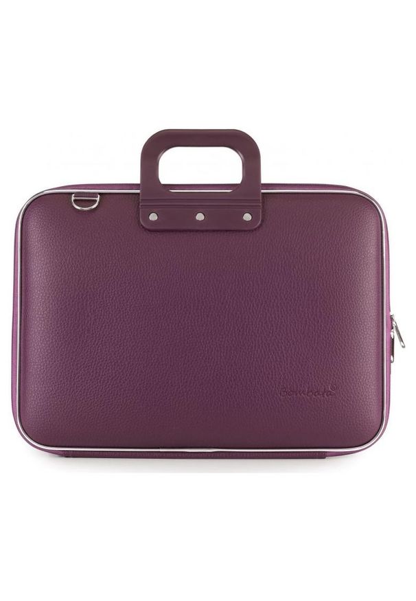 Bombata Classic 15''-16'' plum purple. Styl: klasyczny, elegancki