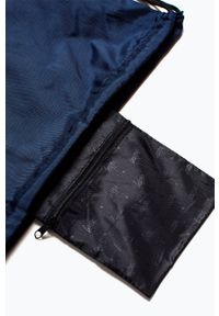 Hype plecak kolor granatowy z aplikacją. Kolor: niebieski. Wzór: aplikacja