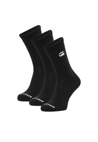 G-Star RAW - Skarpety długie G-Star Raw. Kolor: czarny #1