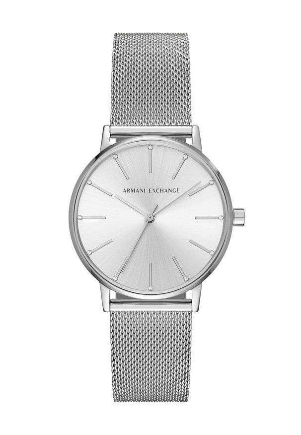 Armani Exchange - Zegarek AX5535. Kolor: srebrny. Materiał: materiał
