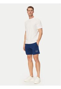 Hugo - HUGO Szorty sportowe Laze 50525247 Granatowy Regular Fit. Kolor: niebieski. Materiał: bawełna. Styl: sportowy #4