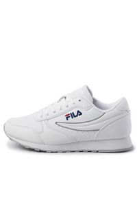 Fila Sneakersy Orbit Low Wmn 1010308.1FG Biały. Kolor: biały. Materiał: skóra #5