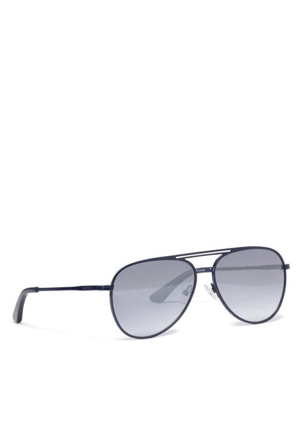 Gino Rossi Okulary przeciwsłoneczne AGG-M-517-10-07 Granatowy. Kolor: niebieski