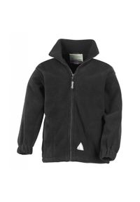 RESULT - Dziecięca Bluza Polarowa Polartherm. Kolor: czarny. Materiał: polar. Sezon: zima. Styl: sportowy
