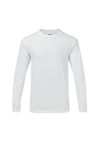GILDAN - Koszulka Z Długim Rękawem Dla Dorosłych Unisex Hammer. Kolor: biały. Długość rękawa: długi rękaw. Długość: długie