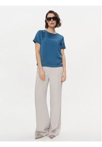 Weekend Max Mara Bluzka Torres 2415941061 Niebieski Regular Fit. Kolor: niebieski. Materiał: syntetyk #3