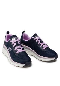 skechers - Skechers Sneakersy Make Moves 149277/NVLV Granatowy. Kolor: niebieski. Materiał: materiał #3