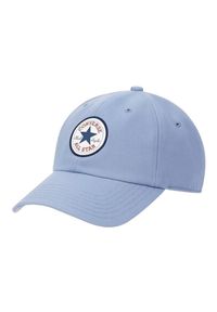 Czapka Converse Tipoff Chuck Patch Baseball Hat, Dla obu płci. Kolor: niebieski. Materiał: poliester, materiał