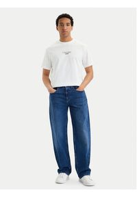 Calvin Klein Jeans T-Shirt LV04RB824G Biały Regular Fit. Kolor: biały. Materiał: bawełna #2