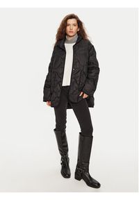 Deha Kurtka przejściowa D12578 Czarny Relaxed Fit. Kolor: czarny. Materiał: syntetyk #4