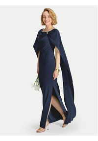 Swing Sukienka wieczorowa 5AK11900 Granatowy Regular Fit. Kolor: niebieski. Materiał: syntetyk. Styl: wizytowy #7