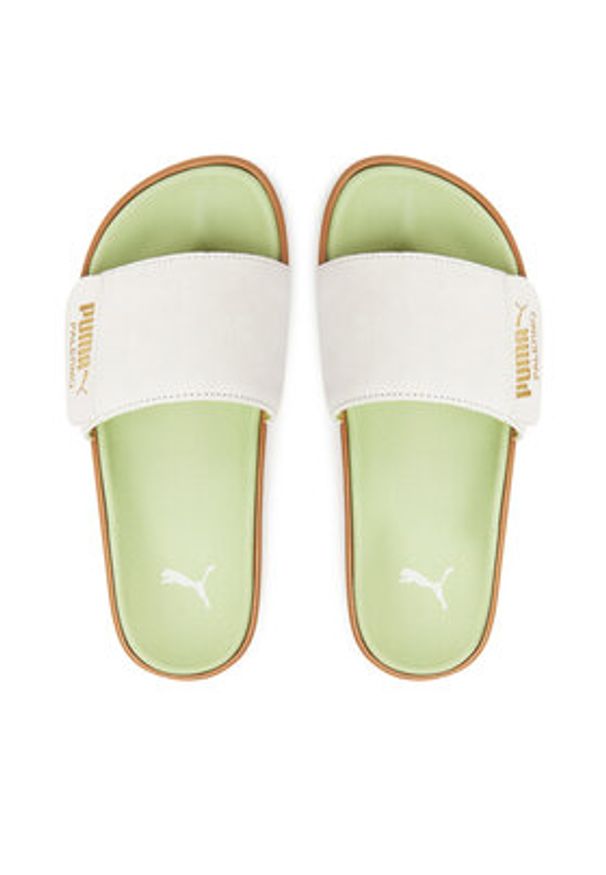 Puma Klapki Leadcat 2.0 Palermo Foil 399041 06 Szary. Kolor: szary. Materiał: zamsz, skóra