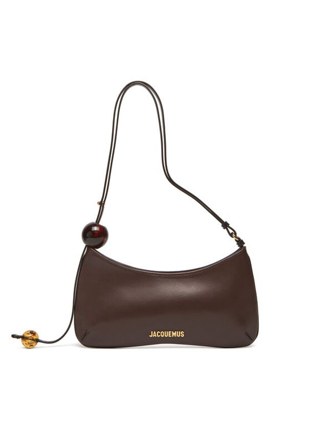 JACQUEMUS Torebka Le Bisou Perle 23E231BA057-3000 Brązowy. Kolor: brązowy. Materiał: skórzane