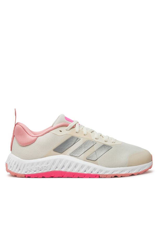 Adidas - adidas Buty na siłownię Everyset Trainer ID8661 Beżowy. Kolor: beżowy. Materiał: mesh, materiał. Sport: fitness