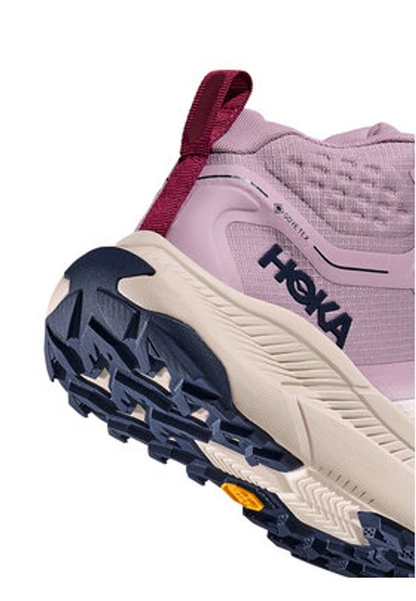 HOKA - Hoka Trekkingi Transport Hike Gtx 1172913 Różowy. Kolor: różowy. Materiał: materiał