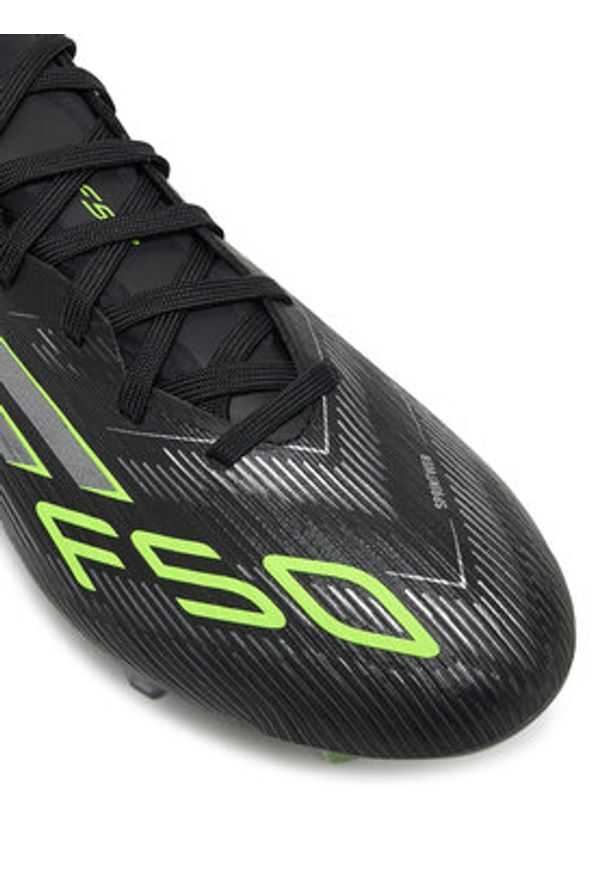 Adidas - adidas Buty do piłki nożnej F50 Pro Firm Ground JH7687 Czarny. Kolor: czarny. Materiał: materiał