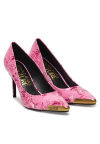 Versace Jeans Couture Szpilki 80VA3S50 ZS366 499 Różowy. Kolor: różowy. Materiał: skóra. Obcas: na szpilce #5