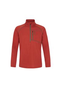 Polar 1/4 zip Protest Kody. Kolor: czerwony. Materiał: polar. Sezon: zima. Sport: narciarstwo