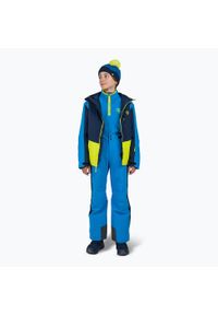 Bluza dziecięca Rossignol Jr Strawpile Fleece Fz. Kolor: niebieski. Sezon: zima. Sport: narciarstwo