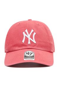 47 Brand Czapka z daszkiem Mlb New York Yankees 47 Clean Up B-RGW17GWSNL-BE Czerwony. Kolor: czerwony. Materiał: materiał