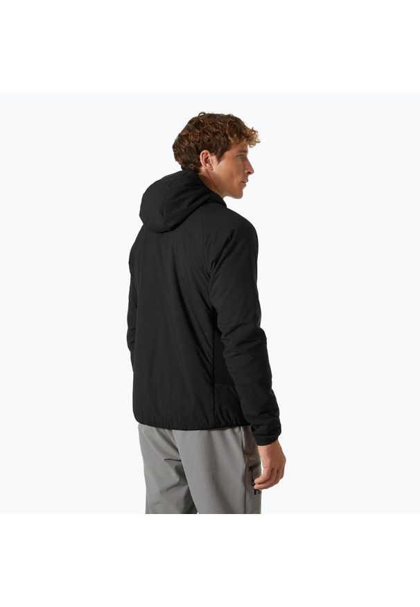 Kurtka hybrydowa męska Helly Hansen Odin Lt Stretch Hood Ins 2.0. Kolor: czarny. Sport: turystyka piesza