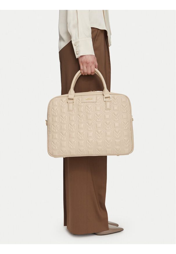 MEXX Torba na laptopa MEXX-S-010-07 Beżowy. Kolor: beżowy. Materiał: skóra