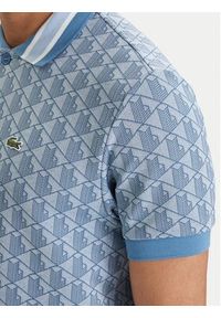 Lacoste Polo DH1417 Zielony Classic Fit. Typ kołnierza: polo. Kolor: zielony. Materiał: bawełna #3